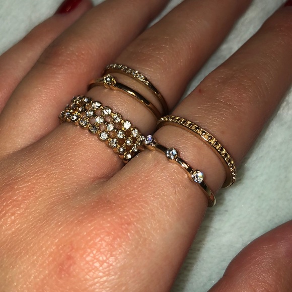 FREE W PURCHASE Assorted Stacking Rings - Picture 2 of 5